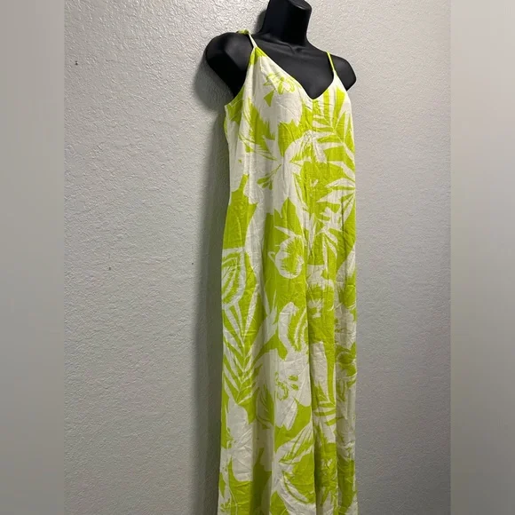 VICI Waikiki Tropical Print Relaxed Jumpsuit M